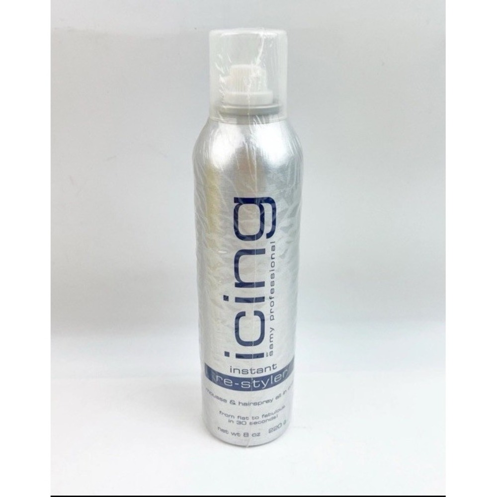 Icing Samy Professional Instant Re Styler Mousse‎ Hair Spray 6 oz